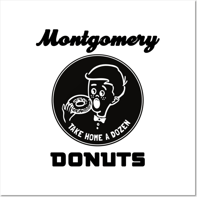 Montgomery Donuts Wall Art by thighmaster